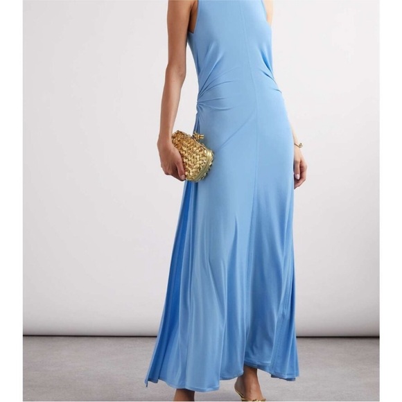Bottega Veneta Backless Blue Dress - Picture 5 of 10